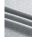 Men Cotton Geometric Patchwork Round Neck Pullover Sweatshirt